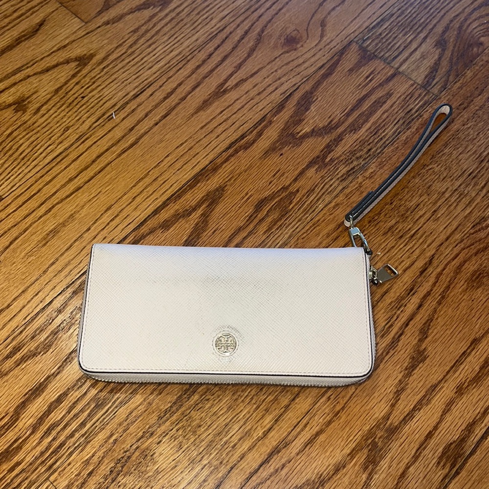 Tory Burch Woman’s Light Pink Wallet and Card Case